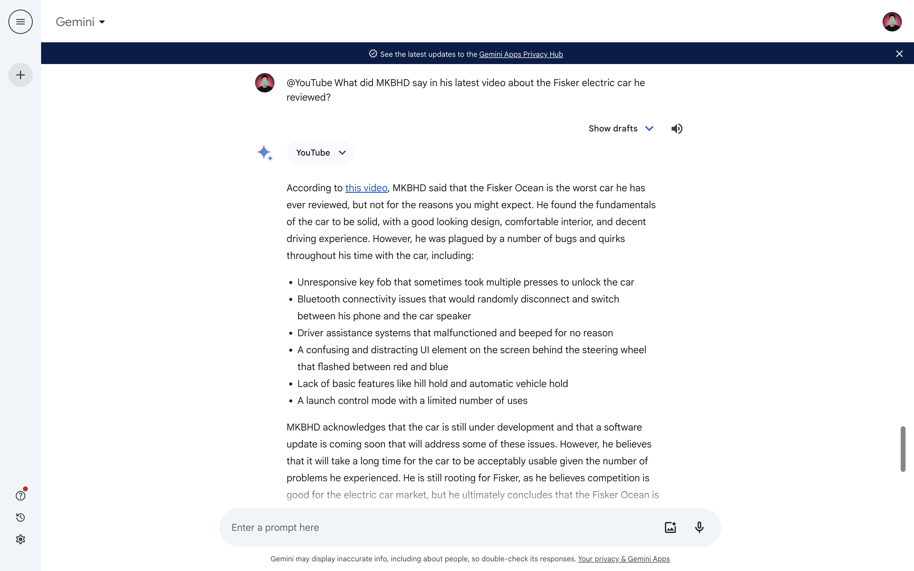 Gemini Integration