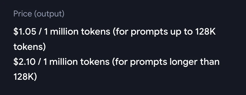 Price of Gemini